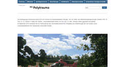 Desktop Screenshot of ag-polytrauma.de